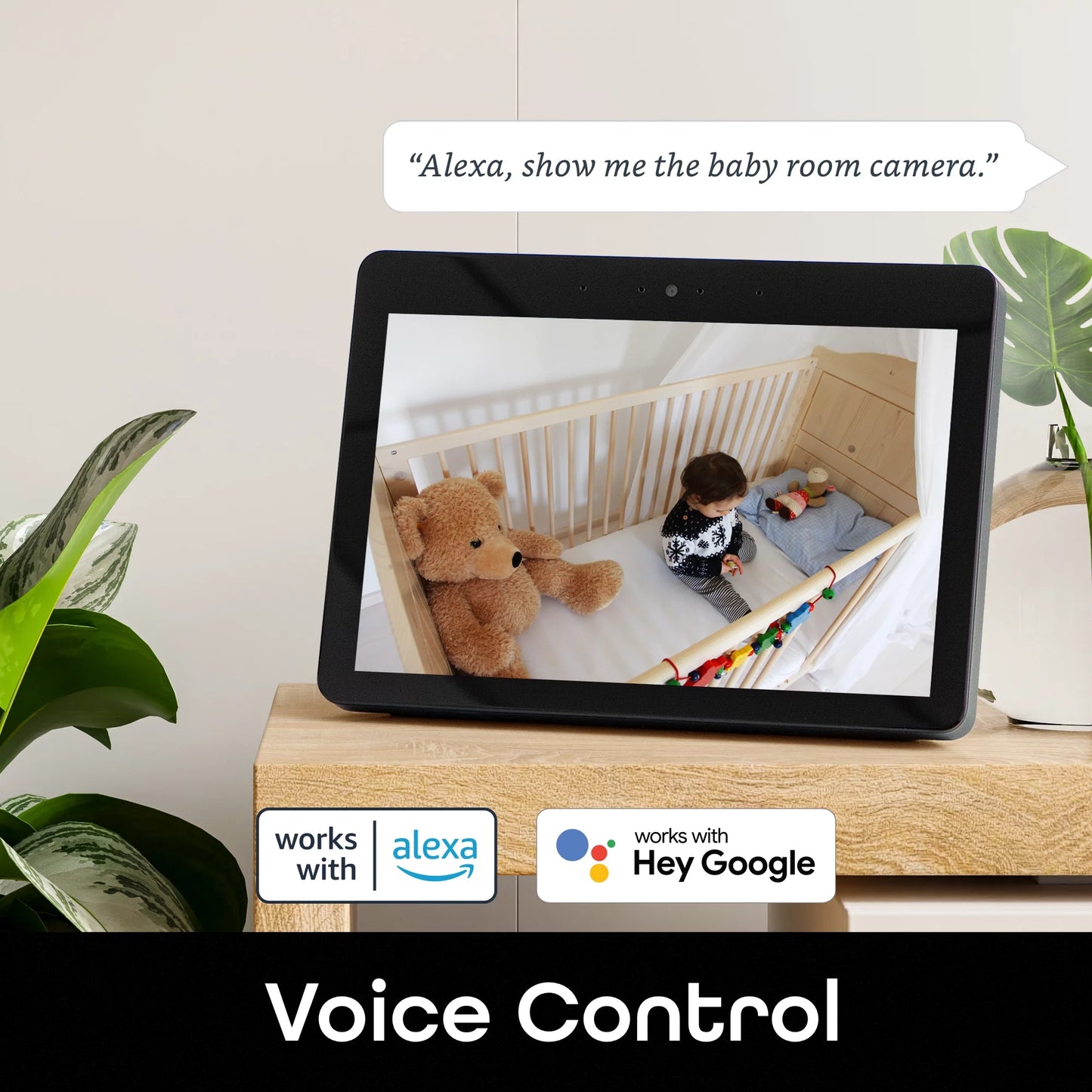 Aware 1080P Indoor Smart Home Security Camera 2 Pack | 2-Way Talk, Night Vision, Motion Alerts | Works with Alexa & Google Home | 2.4 Ghz Wi-Fi | 2 Pack