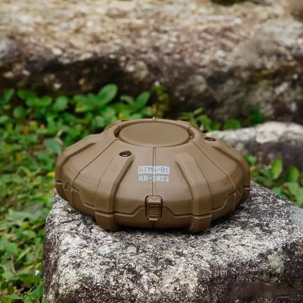 Tactical Mosquito Incense Box Home Outdoor Camping Creative Style Mosquito Repellent Rack Fireproof with Cover