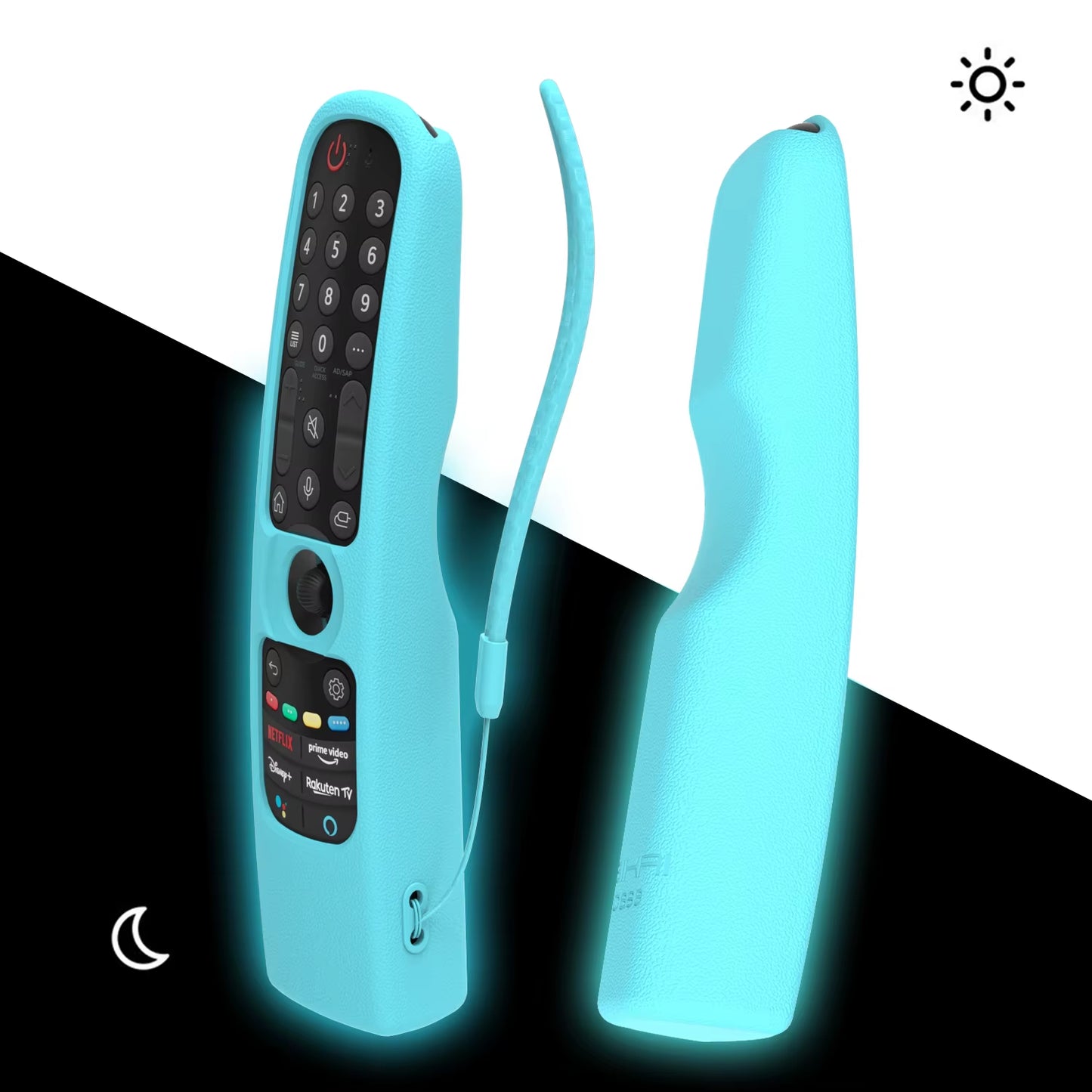 Silicone Cover Case for LG MR22GA 21GA MR21N MR21GC Remote Control Protective Cover Luminous SIKAI OLED QNED for LG TV C1 Case