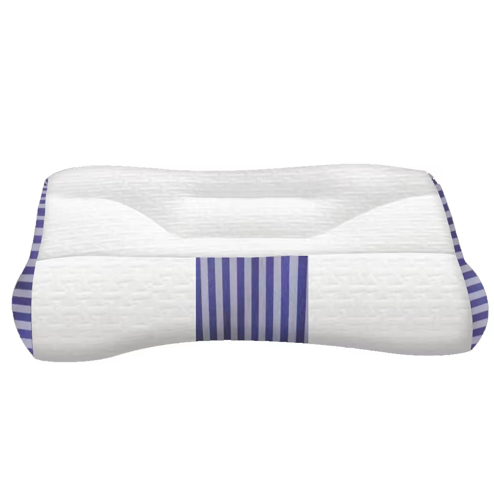 Cervical Memory Foam Pillow, Ergonomic Goose down Pillow, Sleep Enhancing Cervical Support Comfort Goose down Pillow, Enhancing