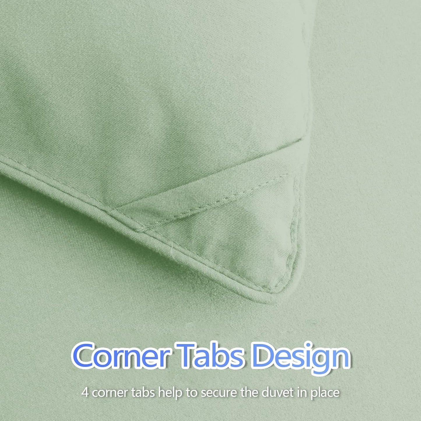 Twin Comforter Duvet Insert - All Season Sage Green Comforters Twin Size - Quilted down Alternative Bedding Comforter with Corner Tabs - Winter Summer Fluffy Soft - Machine Washable