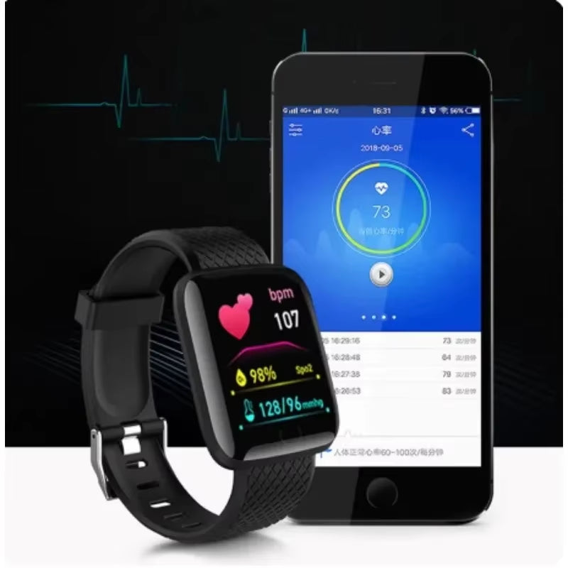 Bluetooth Smart Watches for Men and Women, Networked Phone Control, Music Watches, Fitness Sports Bracelets, Health Monitors