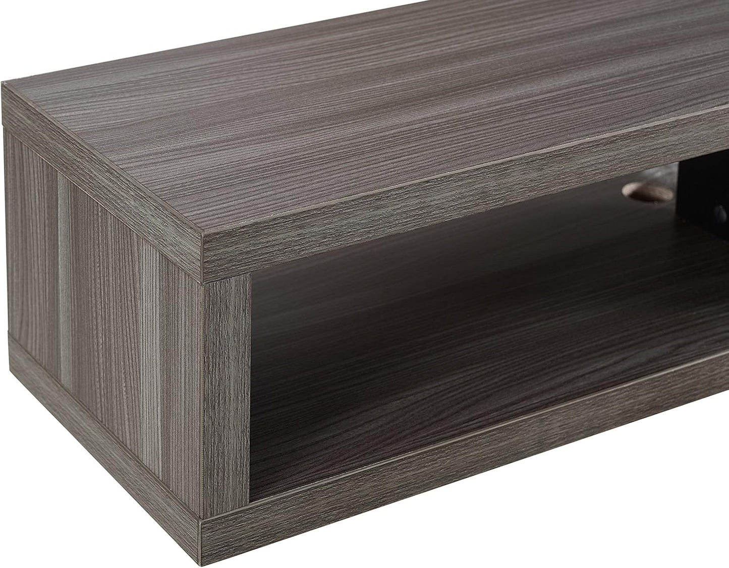 Floating TV Console, 48", Skyline Walnut