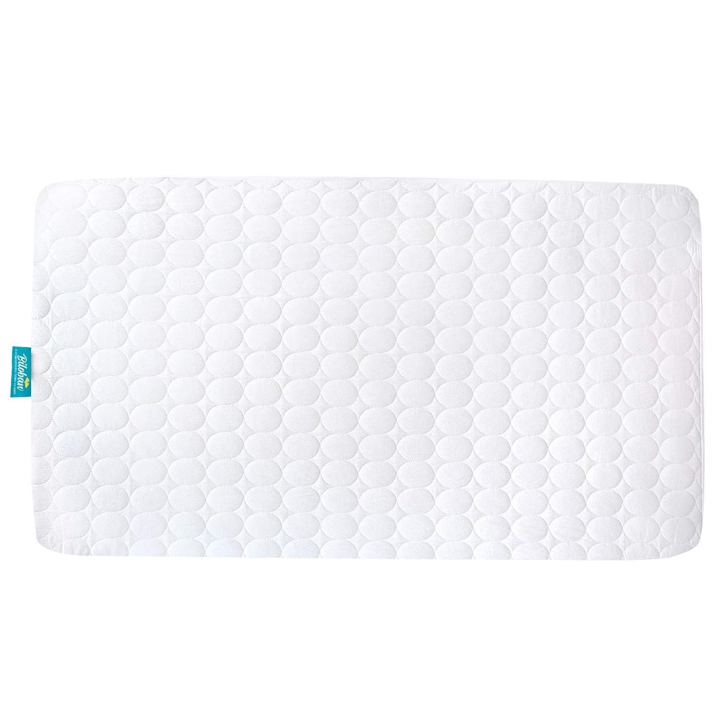 Crib Mattress Protector Pad Waterproof, Toddler Waterproof Crib Mattress Protector Cover, Machine Washable & Dryer Fit Toddler Bed Mattress Protector (Standard Size 52” X 28”), White