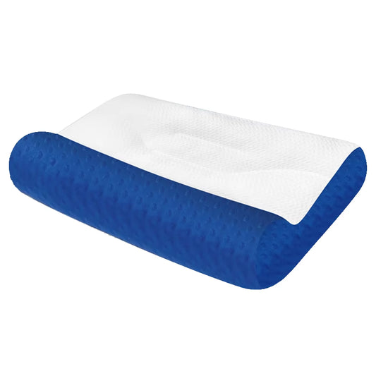 Cervical Memory Foam Pillow, Ergonomic Goose down Pillow, Sleep Enhancing Cervical Support Comfort Goose down Pillow, Enhancing