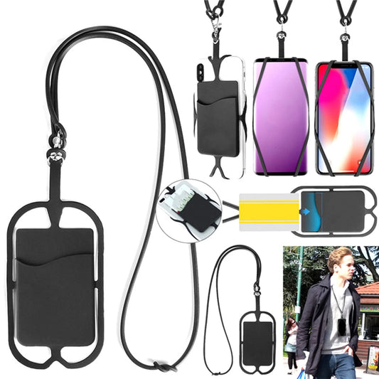 Phone Lanyard Case Great Toughness Portable Anti-Lost Anti-Theft Long Protection Lightweight Phone Lanyard Strap Protector Mobile Phone Accessories White One Size